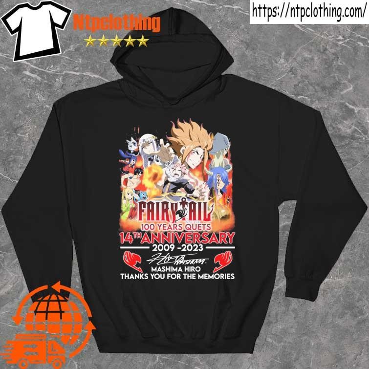 Fairytail 100 Years Quets 14th Anniversary 2009 2023 Memories T Shirt -  Growkoc