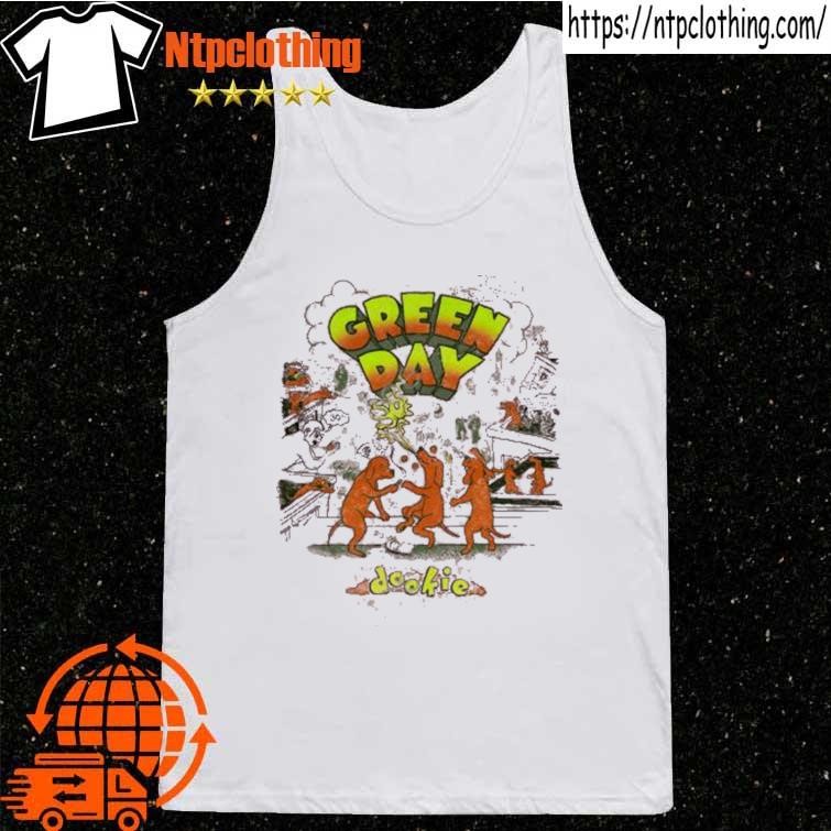 Product green day dookie dog dance shirt, hoodie, sweater, long sleeve and  tank top