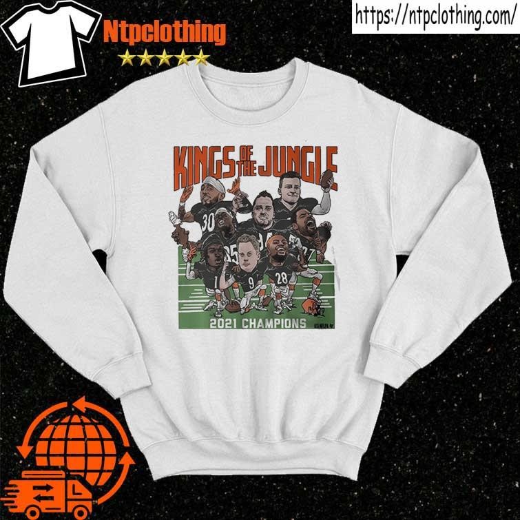 Cincinnati Bengals Kings Of The Jungle Caricatures Shirt, hoodie, sweater,  long sleeve and tank top