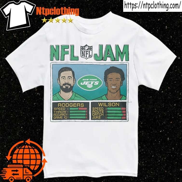 Rodgers and Wilson NFL Jam New York Jets shirt, hoodie, sweater, long  sleeve and tank top