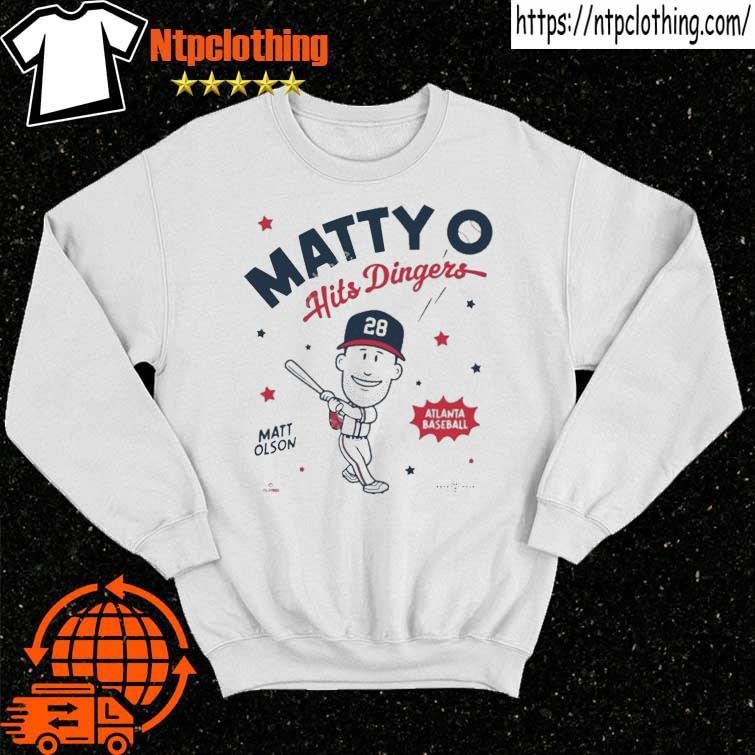 Product rotowear Merch Matty O Hits Dingers Shirt, hoodie, sweater, long  sleeve and tank top