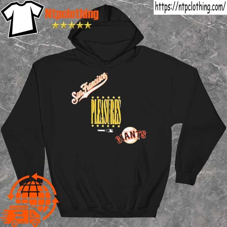 Official San Francisco Giants PLEASURES Repurpose T-Shirt, hoodie