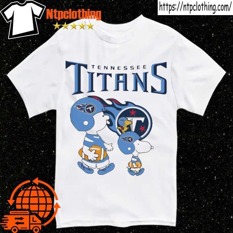 Tennessee Titans Snoopy and Charlie Brown Peanuts shirt, hoodie