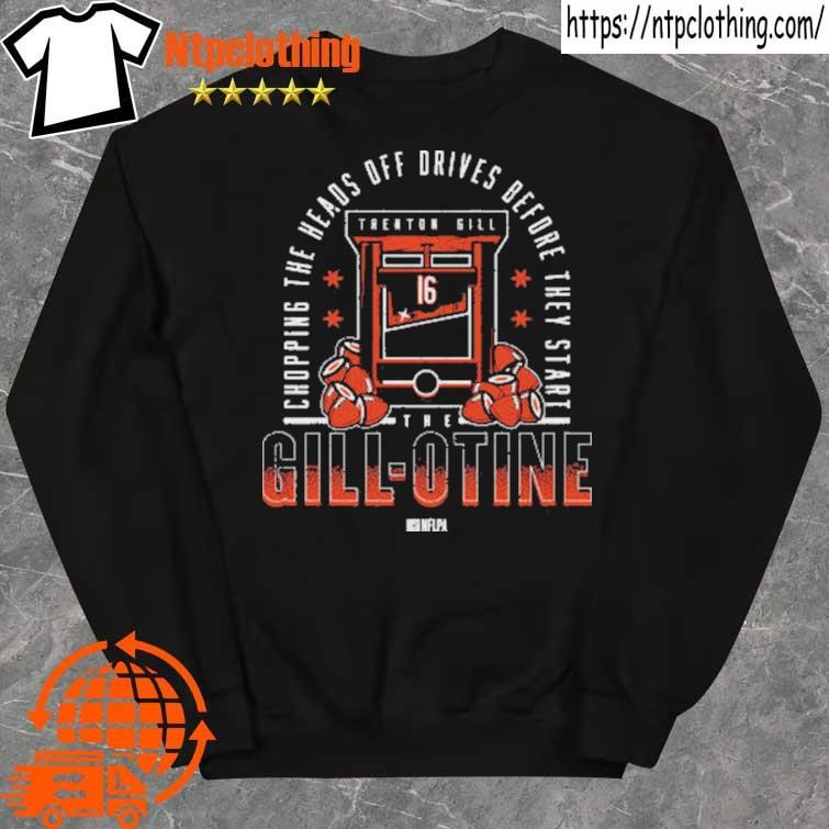 Official Trenton Gill Chicago GUILLOTINE Chicago Football shirt