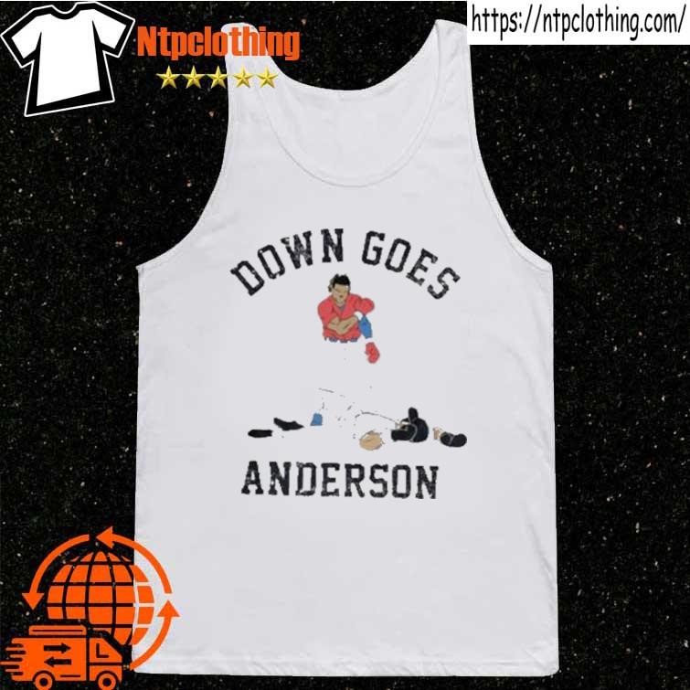 Down Goes Anderson KO Jose Ramirez Tim Anderson shirt, hoodie, sweater,  long sleeve and tank top