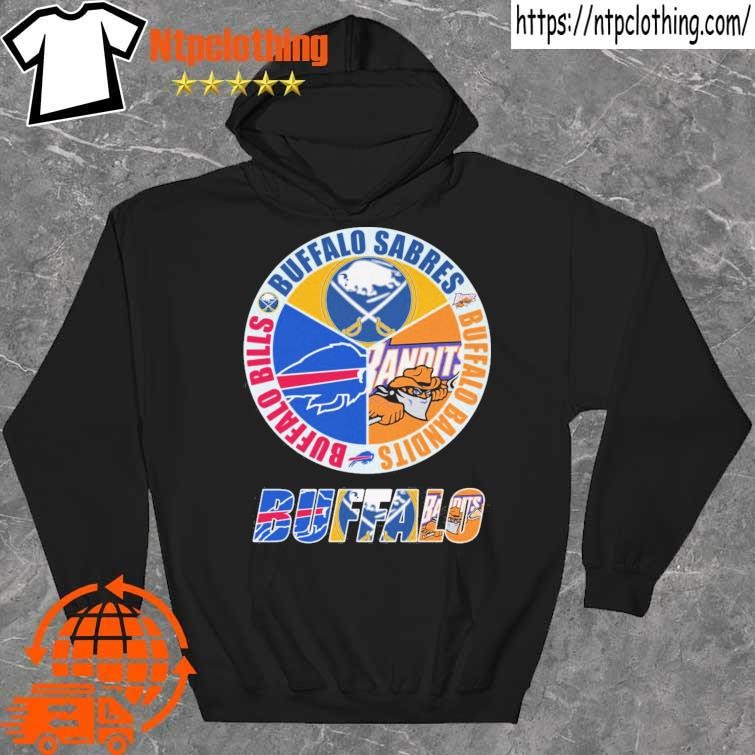 Buffalo Bills Buffalo Sabres Buffalo Bandits logo shirt, hoodie