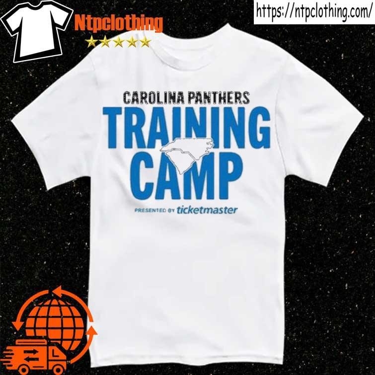 Carolina Panthers Training Camp Presented By Ticketmaster 2023 Shirt,  hoodie, sweater, long sleeve and tank top