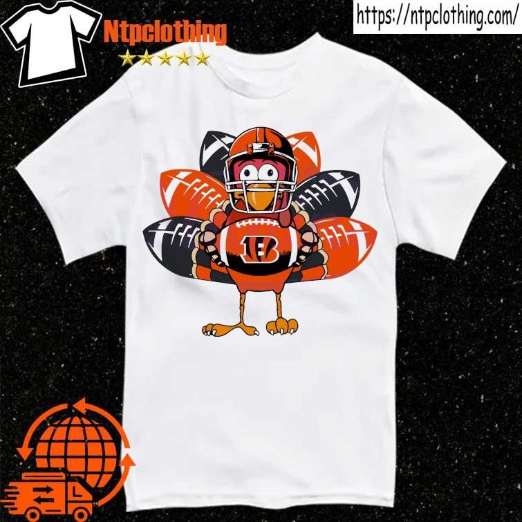 Cincinnati Bengals Turkey Thanksgiving 2023 t shirt, hoodie, longsleeve,  sweatshirt, v-neck tee