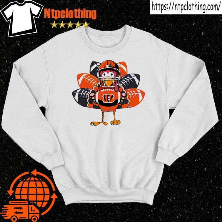 Cincinnati Bengals Turkey Thanksgiving 2023 t shirt, hoodie, longsleeve,  sweatshirt, v-neck tee