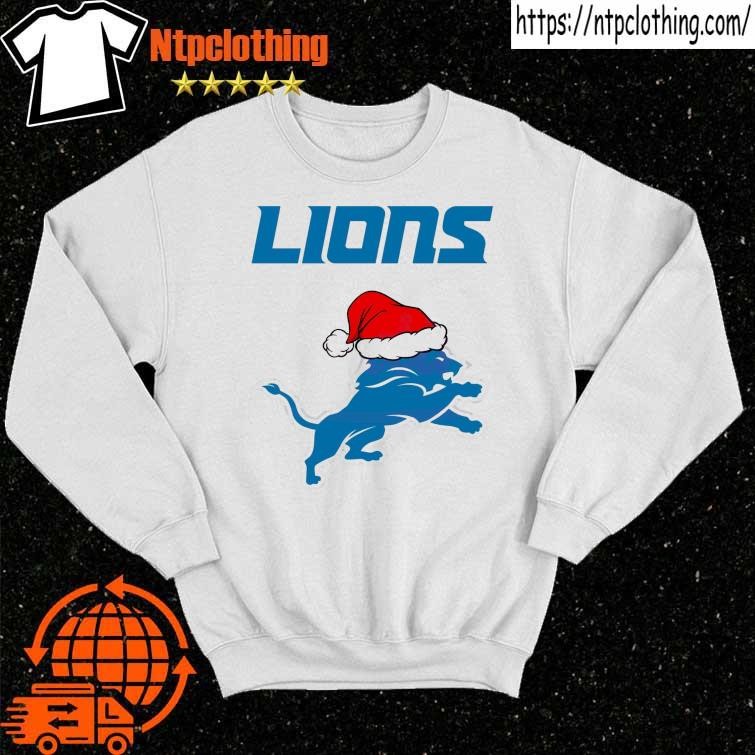 Detroit Lions Christmas Logo Shirt, hoodie, longsleeve, sweater