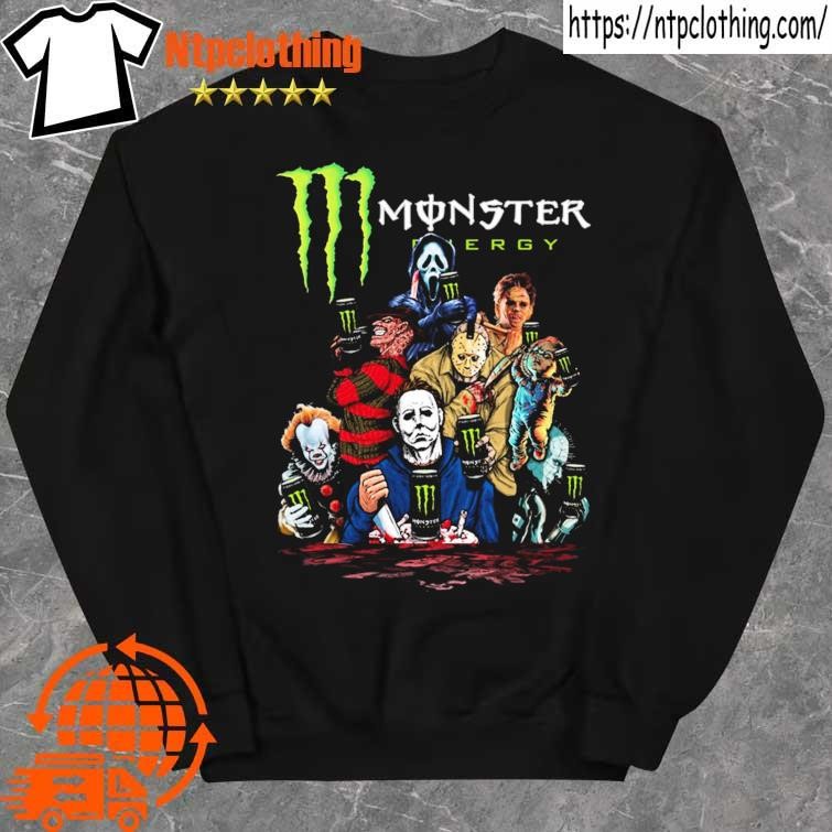 Official Monster Energy Shirt Men XXL Black Green Gray Tee Drink 100% Cotton