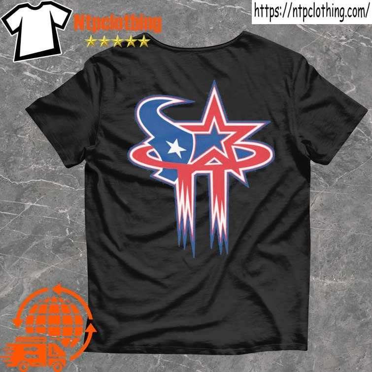Official houston Texans Astros Rockets logo mashup shirt, hoodie