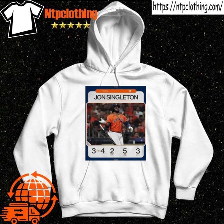 Jon Singleton Houston Astros 3 for 4 2 hr 5 rbi 3r shirt, hoodie