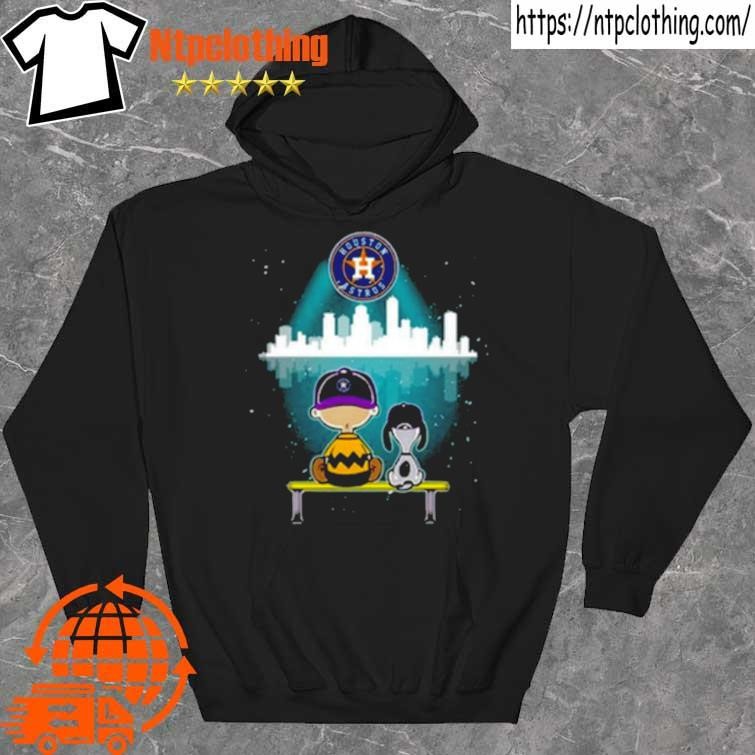 The Peanuts Snoopy And Charlie Brown Watching City Houston Astros Baseball  2023 Shirt