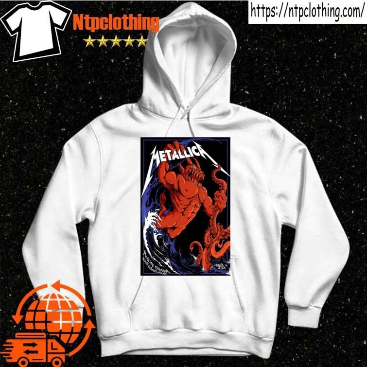 Metallica August 4, 2023 MetLife Stadium East Rutherford, NJ Poster shirt,  hoodie, longsleeve, sweatshirt, v-neck tee