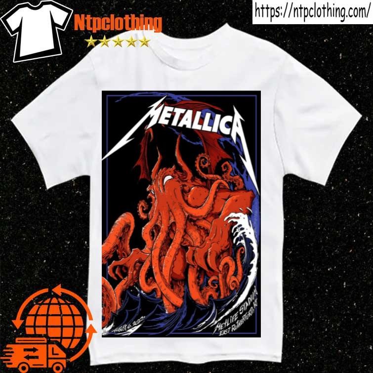 Metallica Tour East Rutherford, NJ 2023 Poster Shirt, hoodie, sweater, long  sleeve and tank top