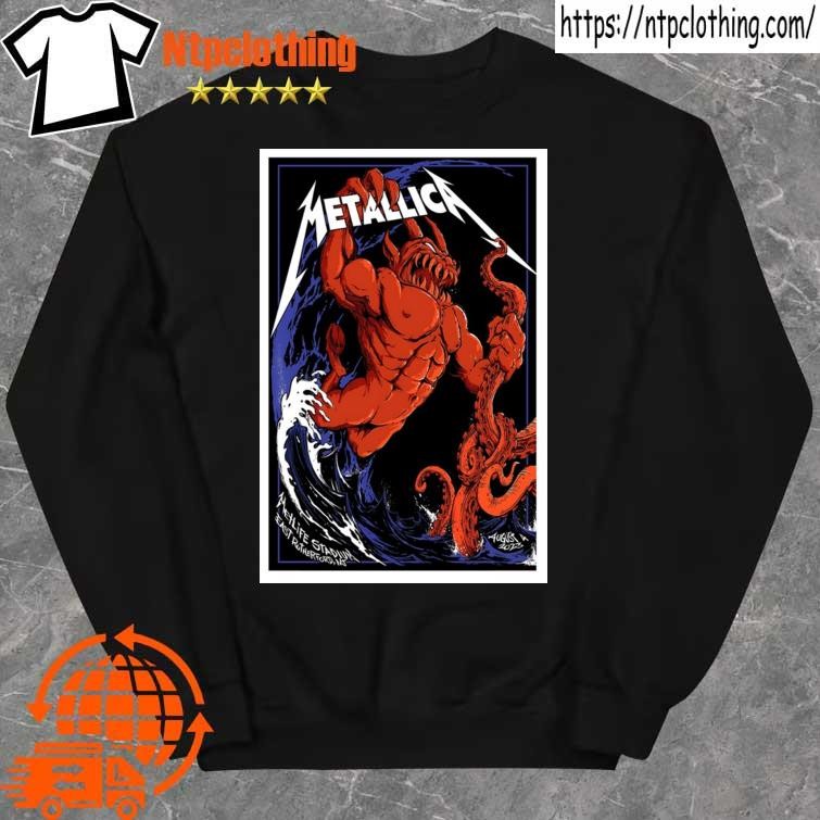 Metallica East Rutherford Shirt All Over Printed Metallica East Rutherford  Poster Shirt Metallica Shirts East Rutherford Nj Sweatshirt Metallica  Concert Hoodie Metallica Tour Shirts NEW - Laughinks