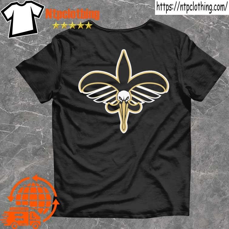 New Orleans Saints Pelicans logo shirt - Limotees