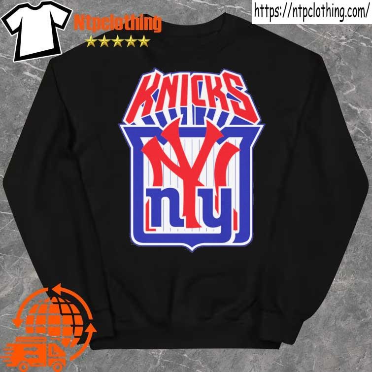 Official New york giants new york yankees new york rangers new york knicks  new york jets new york mets new york city 2023 logo shirt, hoodie, sweater,  long sleeve and tank top