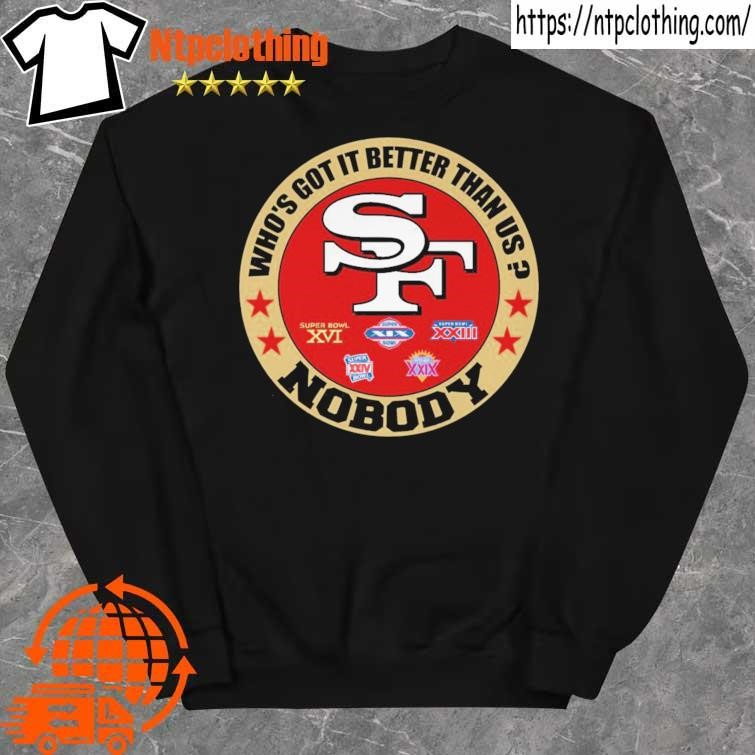 49ers super bowl sweatshirt