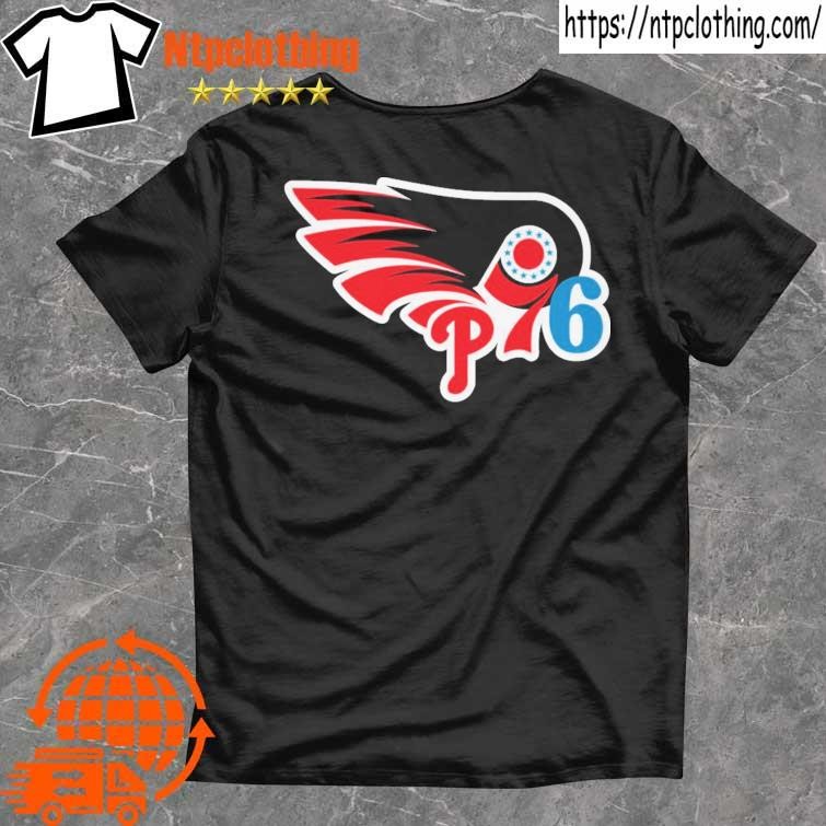 Official philadelphia Flyers 76ers Phillies logo mashup shirt, hoodie,  sweater, long sleeve and tank top