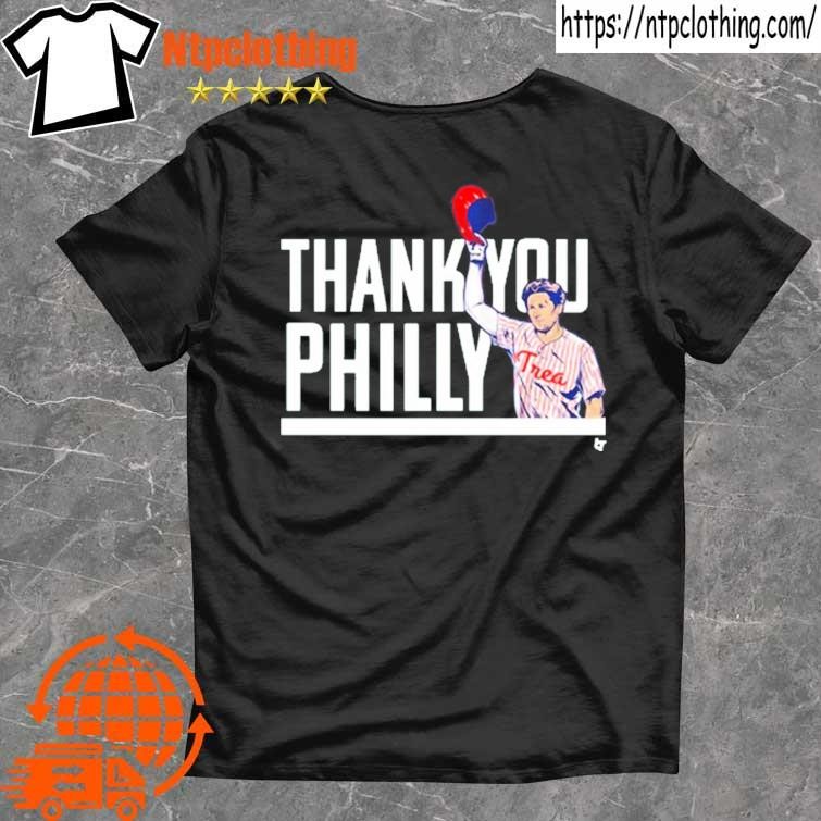 Trea Turner Thank You Philly Shirt