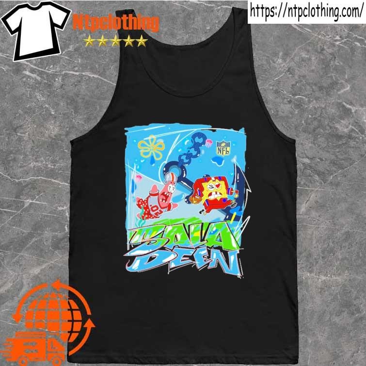 NFL Junk Food Youth SpongeBob x King Saladeen Patrick Teams Shirt