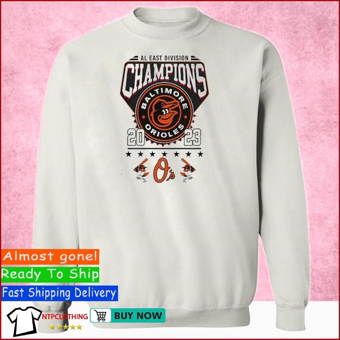 2023 Baltimore Orioles Al East Division Champions Shirt, hoodie