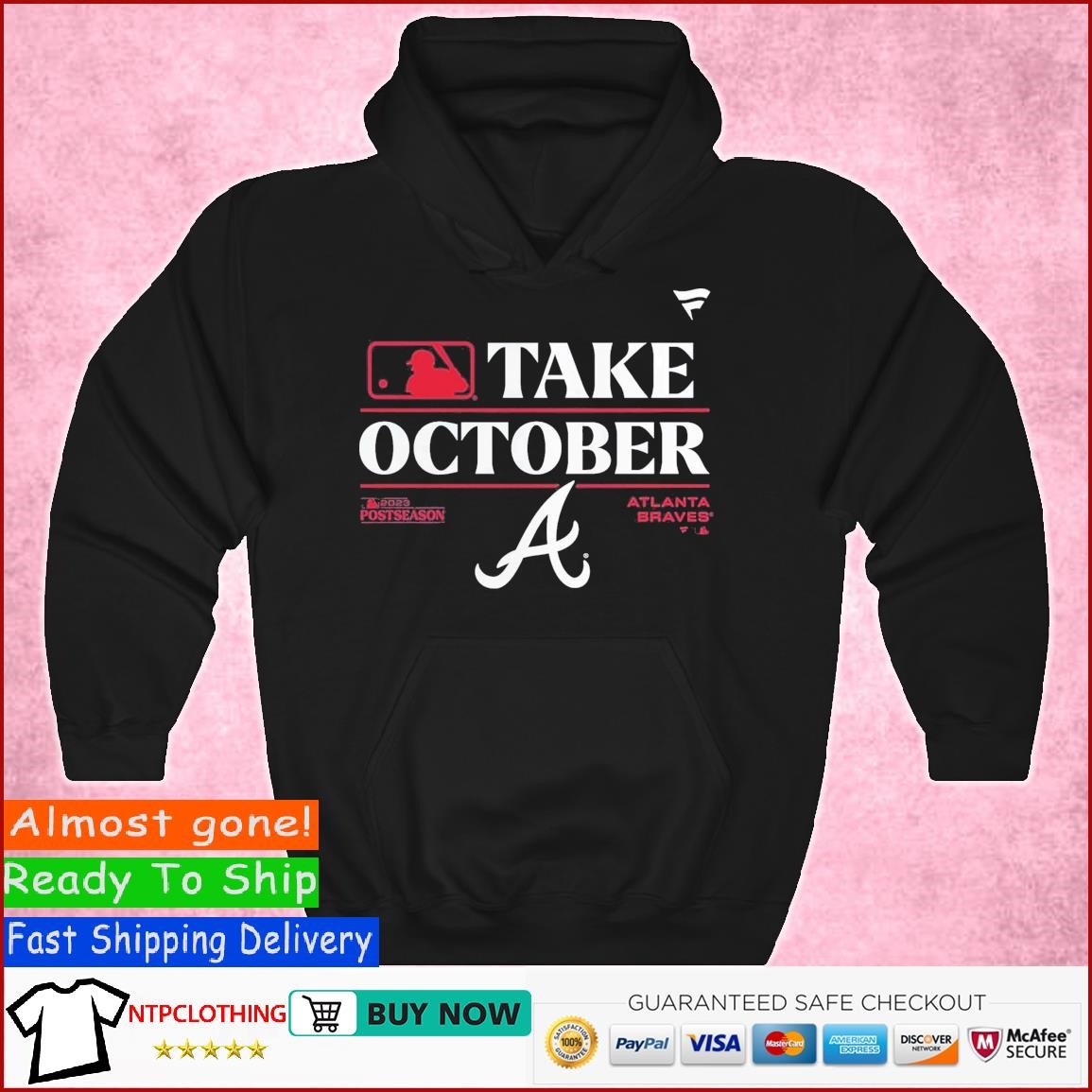 Take october Atlanta Braves 2023 Postseason Locker Room Shirt, hoodie,  sweater, long sleeve and tank top