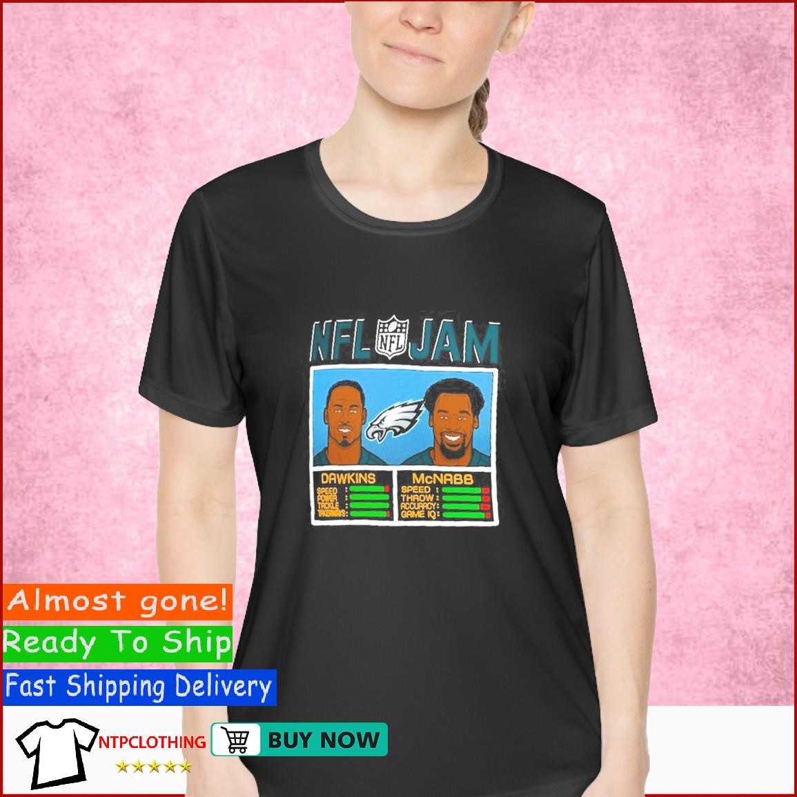 Brian Dawkins & Donovan McNabb Philadelphia Eagles Homage NFL Retired Jam T  Shirt - teejeep