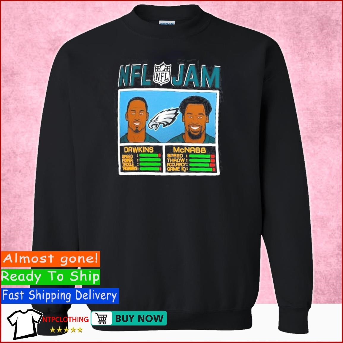 Nfl Jam Philadelphia Eagles Brian Dawkins & Donovan Mcnabb Shirt, hoodie,  longsleeve, sweater