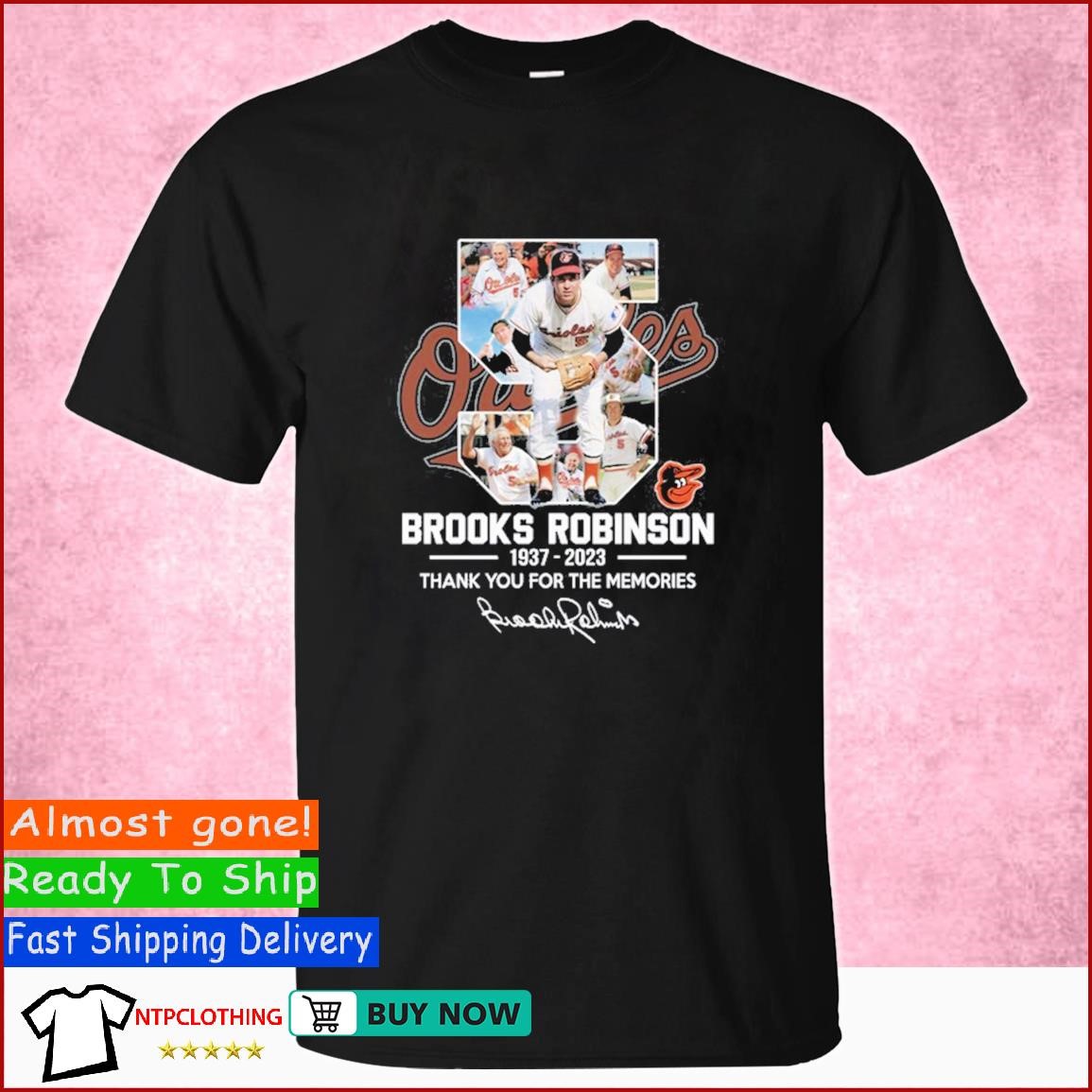 Brooks Robinson Baltimore Orioles Rip shirt, hoodie, sweater, long sleeve  and tank top