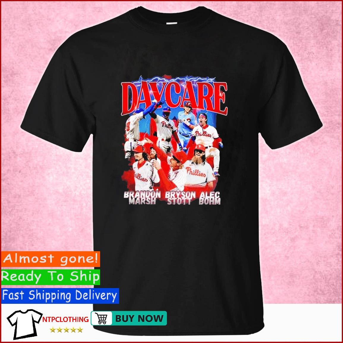 Philadelphia Phillies Daycare T-Shirt - Shirt Low Price