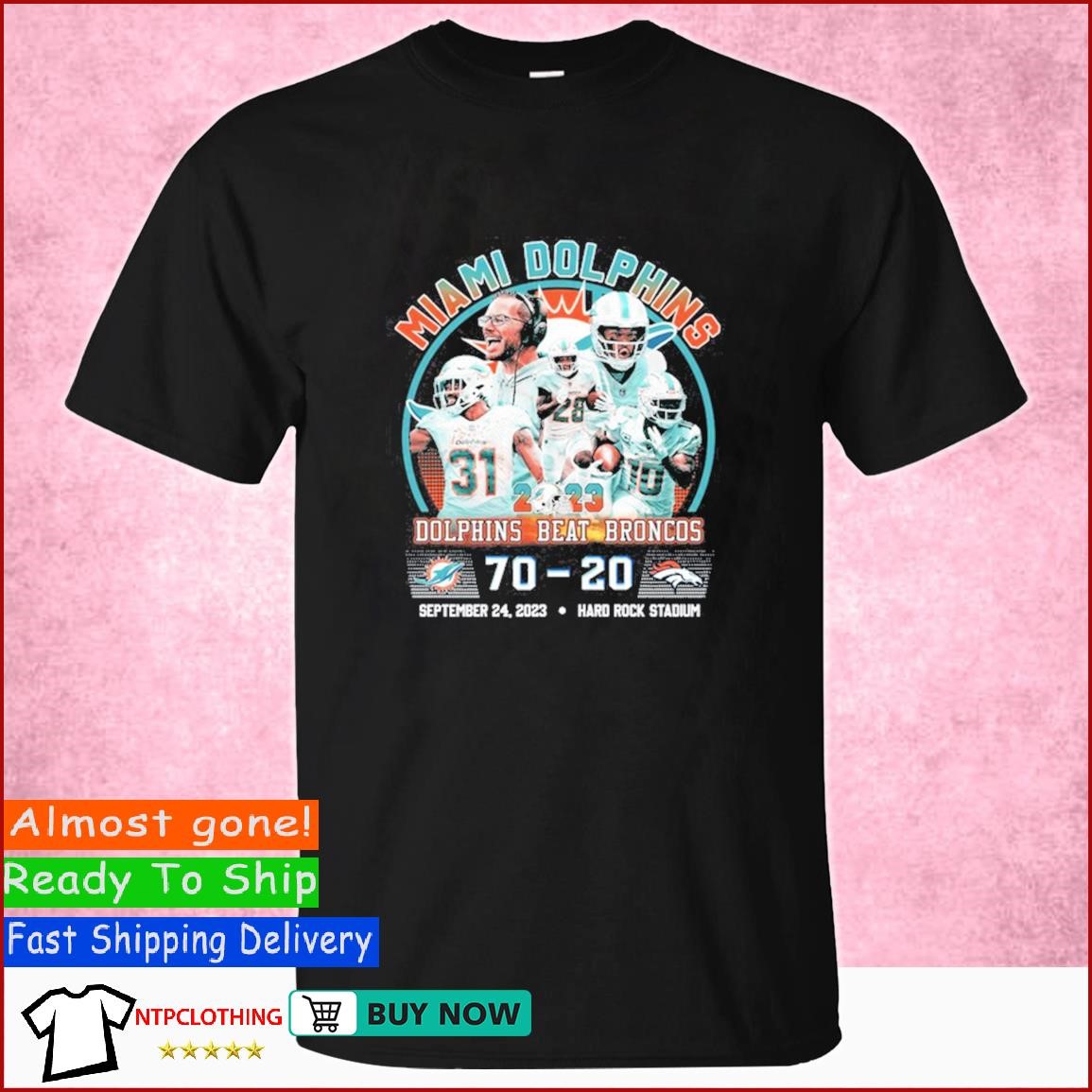 Pretty Good Shirts Miami Dolphins Tank Top