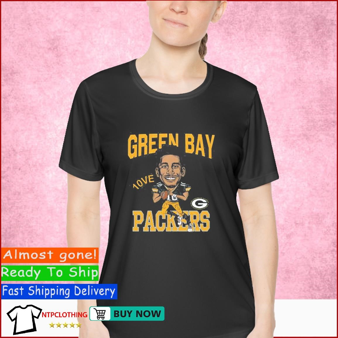 Funny jordan Love is in the air Green Bay Packers shirt, hoodie, sweater,  long sleeve and tank top