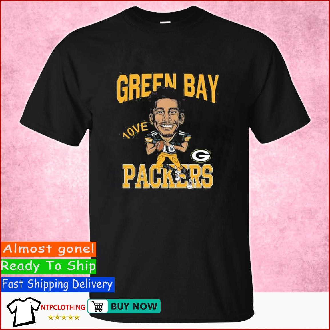 Green Bay Packers Girl Shirt - High-Quality Printed Brand