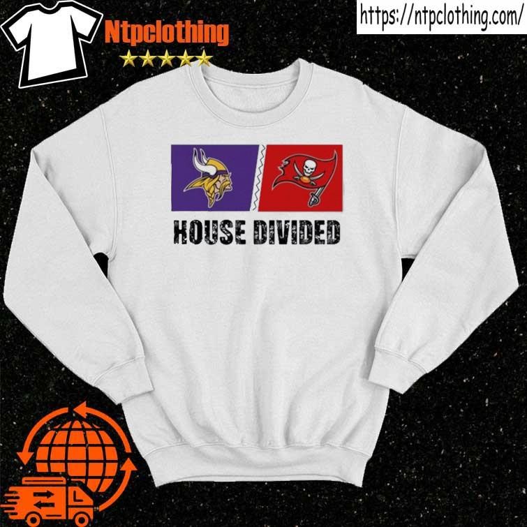 House Divided Minnesota Vikings Vs Tampa Bay Buccaneers Shirt