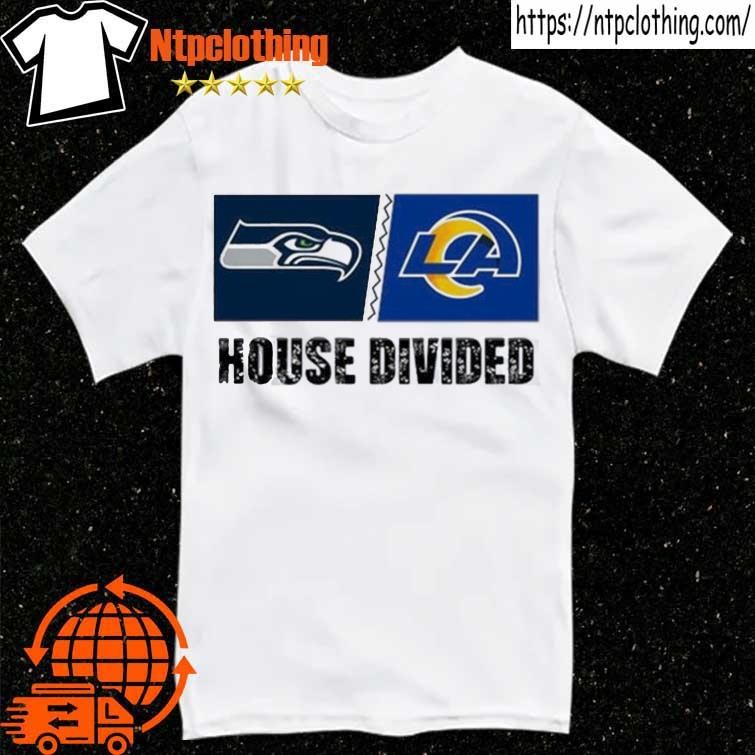 House Divided Seattle Seahawks Vs Los Angeles Rams Shirt, hoodie,  longsleeve, sweatshirt, v-neck tee