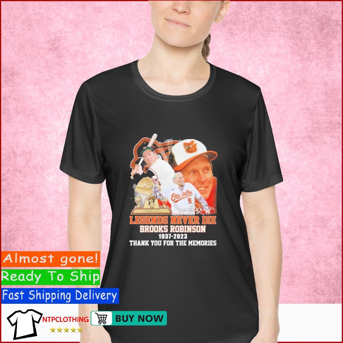 Brooks Robinson 1973-2023 There Will Never Be Another Signature T-Shirt,  hoodie, sweater, long sleeve and tank top