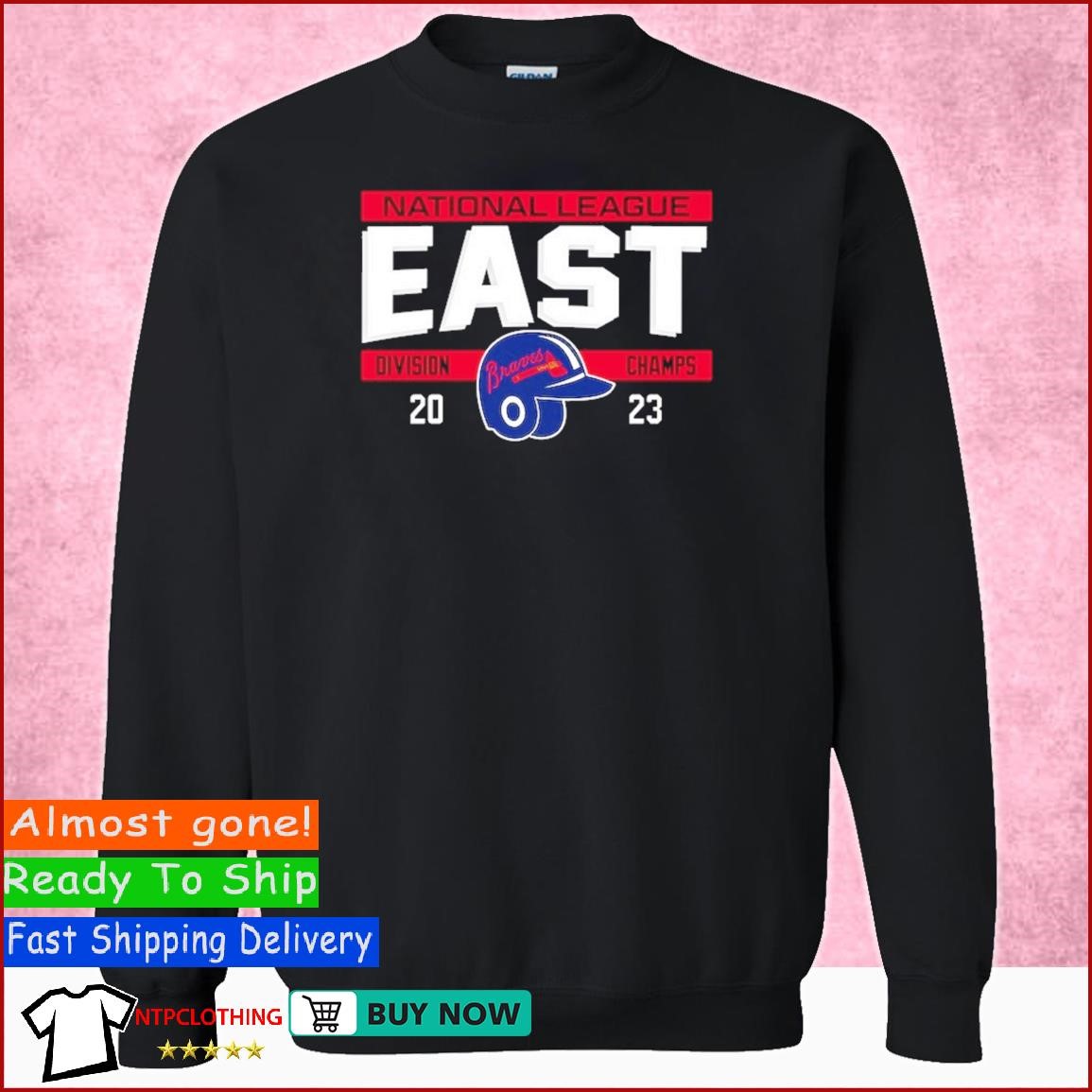 National League east division Braves champs 2023 T shirt, hoodie, sweater,  long sleeve and tank top