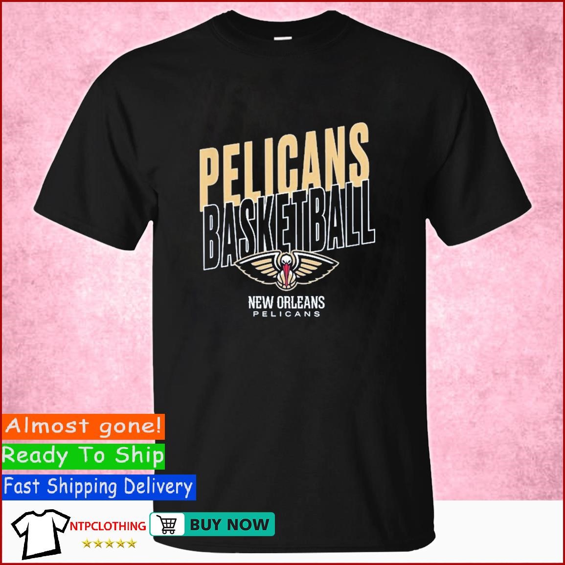 New orleans pelicans logo shirt, hoodie, sweater, long sleeve and