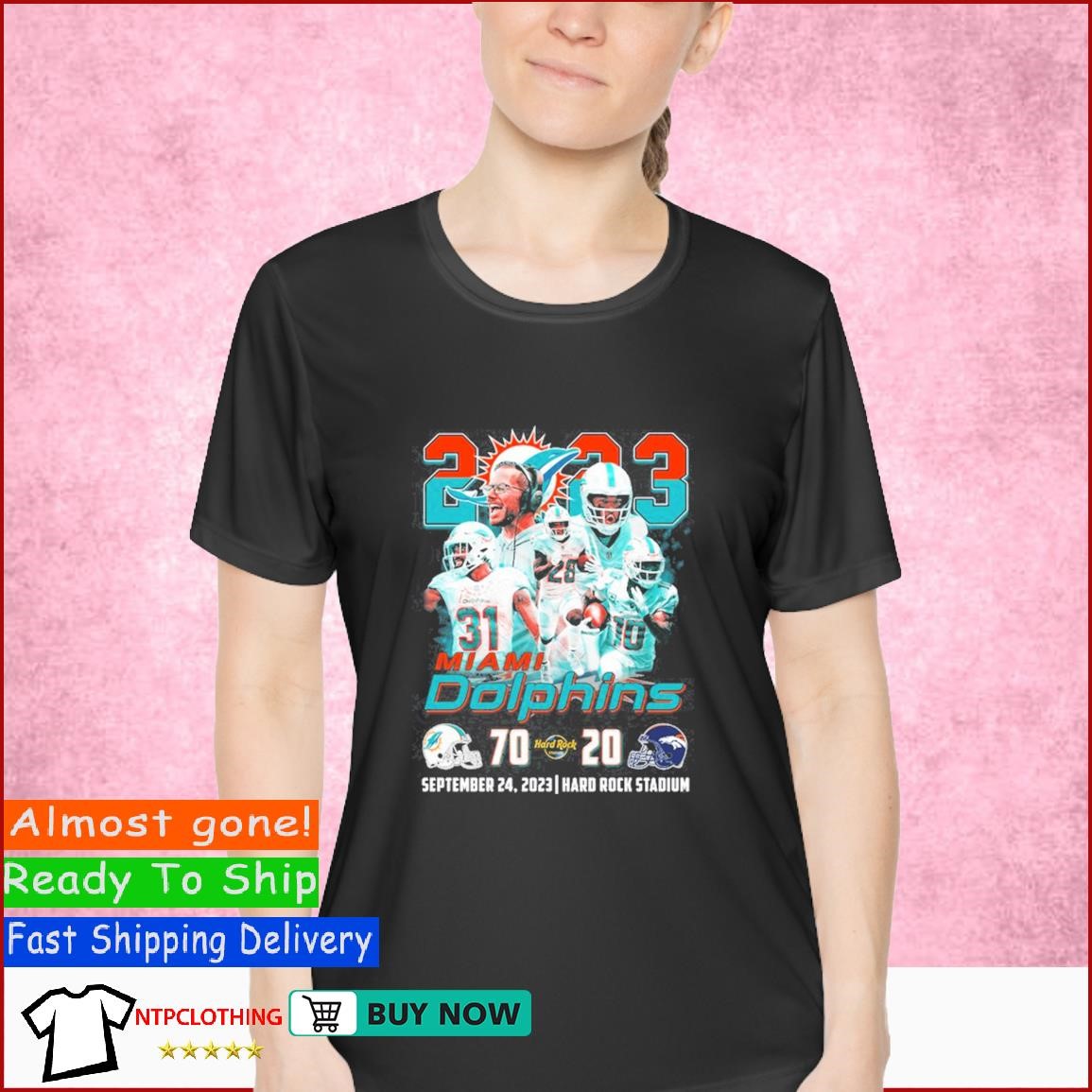 2023 Miami Dolphins September 24 2023 Hard Rock Stadium Shirt, hoodie,  longsleeve, sweatshirt, v-neck tee