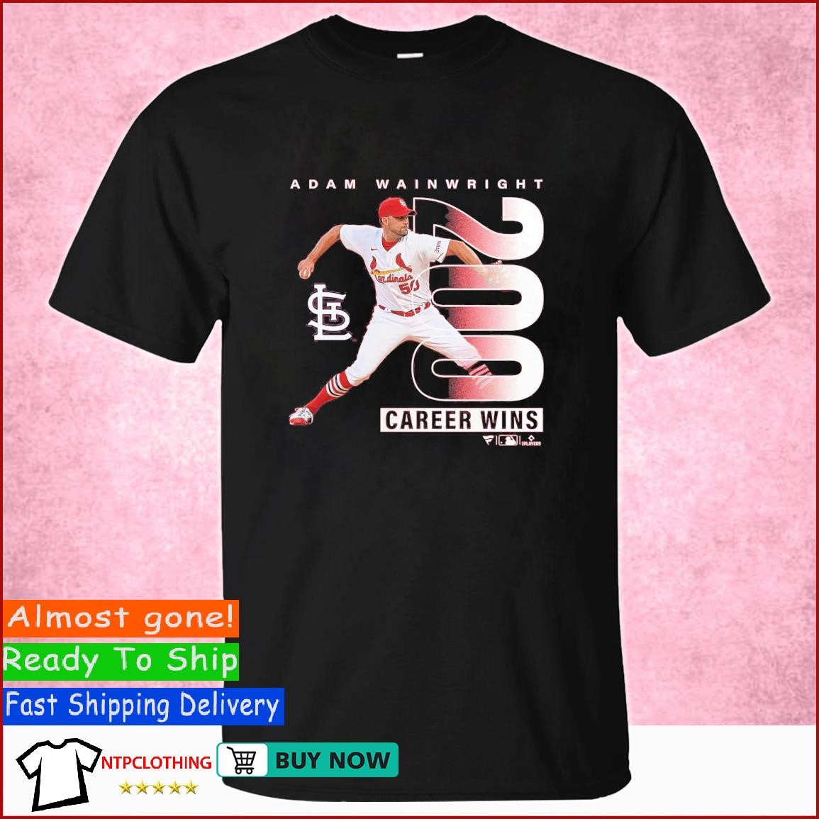 Adam wainwright st louis cardinals 200th career win shirt, hoodie, sweater,  long sleeve and tank top