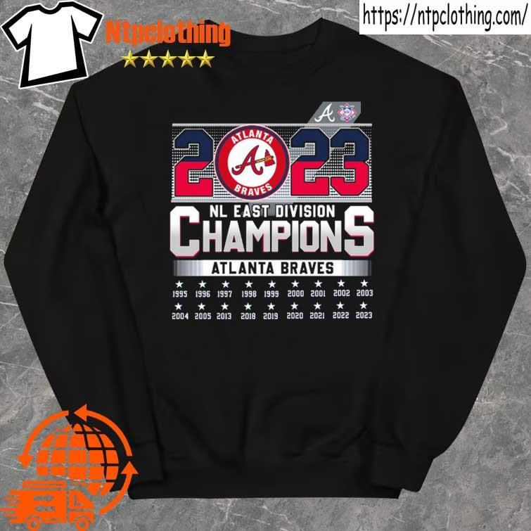 Blooper Six Straight Nl East Champions 2023 Atlanta Braves shirt, hoodie,  sweater, long sleeve and tank top