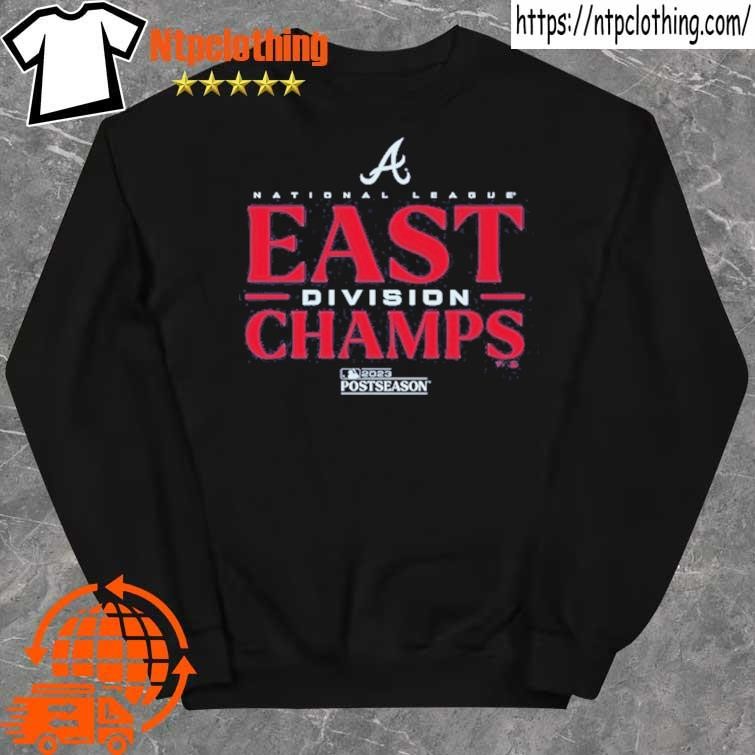 Atlanta Braves 2023 National League East Division Champs shirt, hoodie,  sweater, long sleeve and tank top