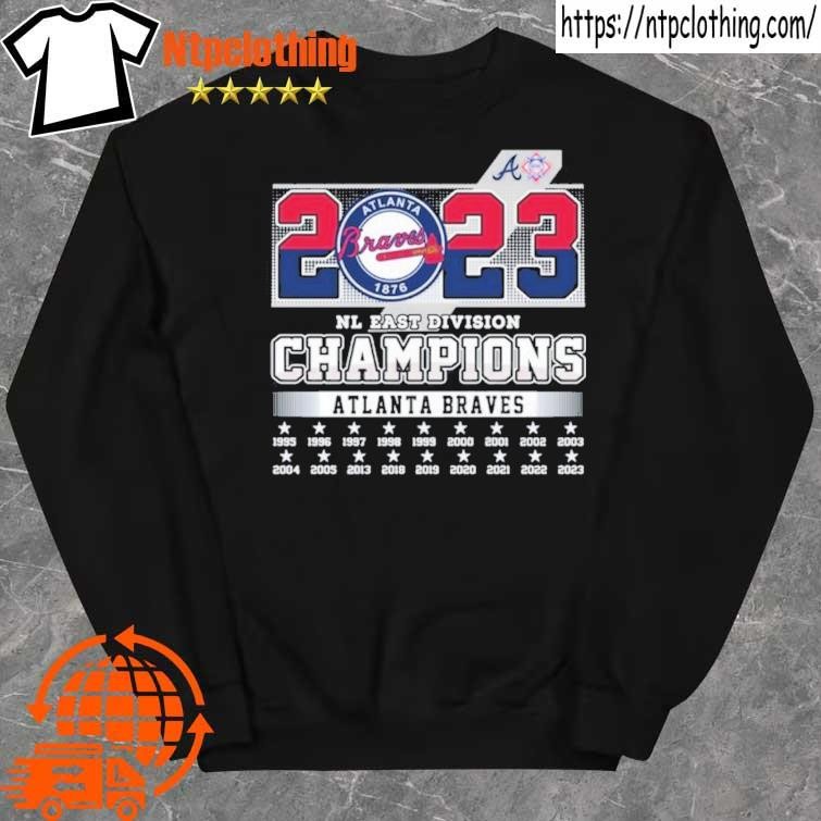 Official Atlanta Braves Nike 2023 NL East Division Champions Shirt, hoodie,  tank top, sweater and long sleeve t-shirt
