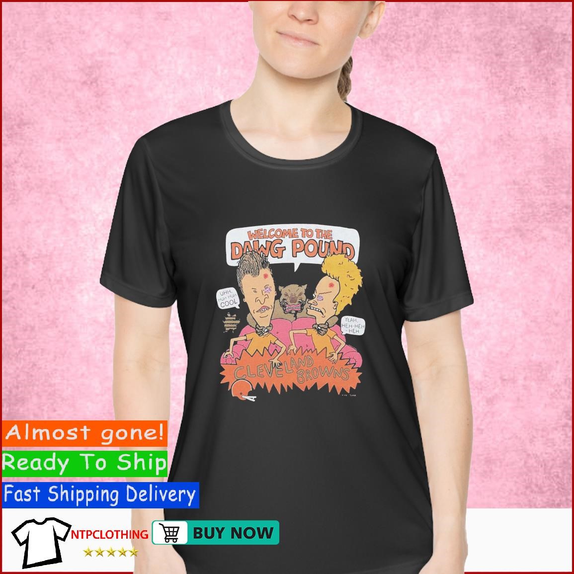 Beavis And Butthead X Cleveland Browns Dawg Pound shirt, hoodie, sweater,  long sleeve and tank top