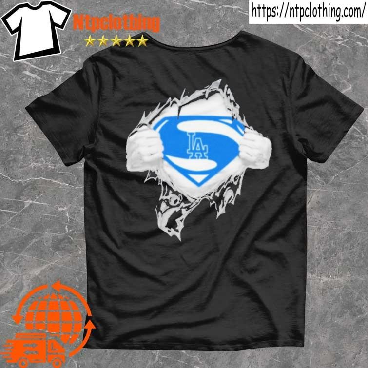 Superman Los Angeles Dodgers And Los Angeles Lakers t-shirt by To