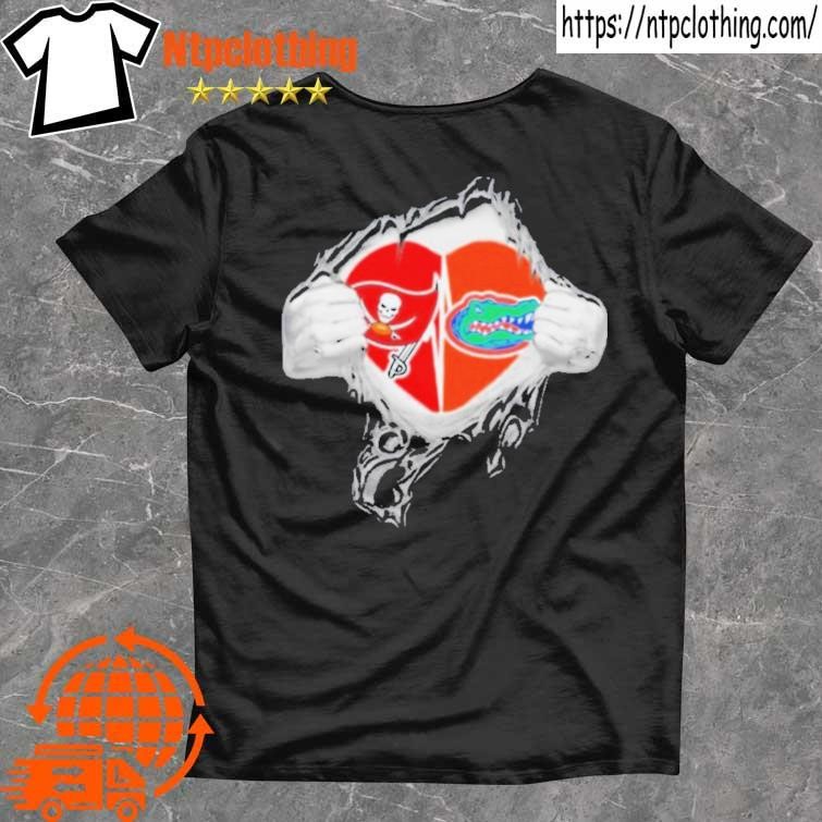 Official Blood Inside Me Tampa Bay Buccaneers And Miami Heart And