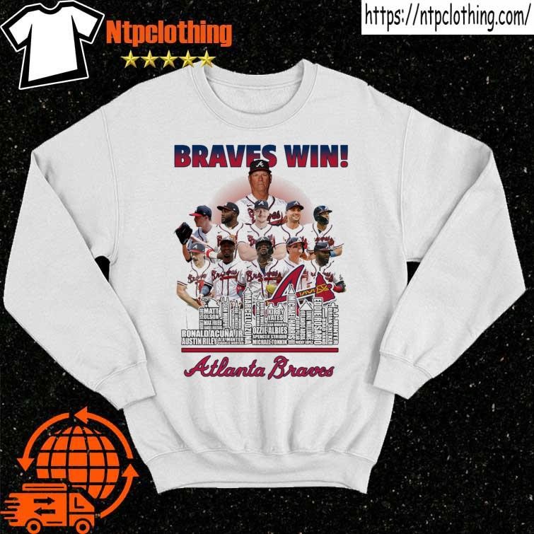 Braves Win Atlanta Braves Team Football Shirt, hoodie, sweater